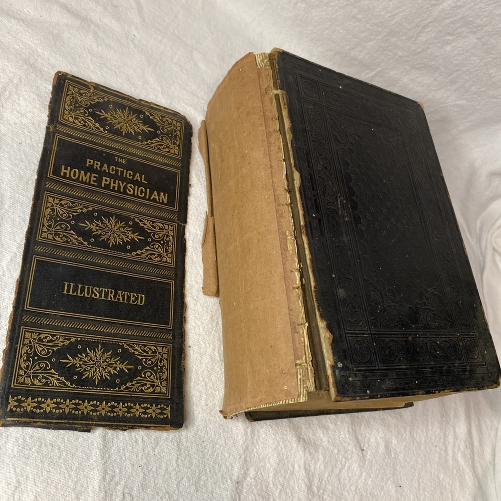 Antique 1883 Edition Of The Practical Home Physician